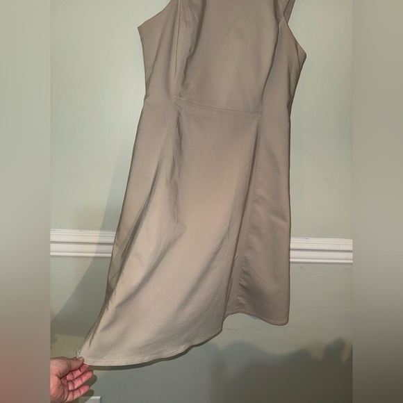 Calvin Klein Sleeveless Beige Mini Dress Size 8 Classic Neutral - Picture 13 of 13